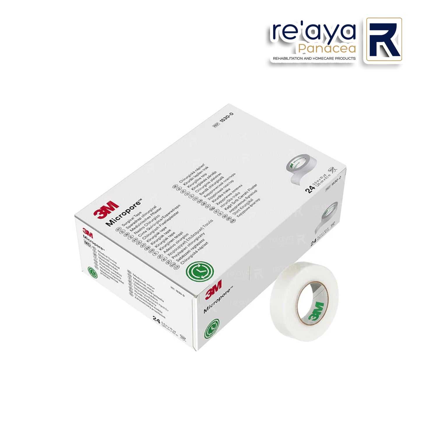 3M MICROPORE SURGICAL TAPE - HYPOALLERGENIC PAPER TAPE (1530 SERIES)
