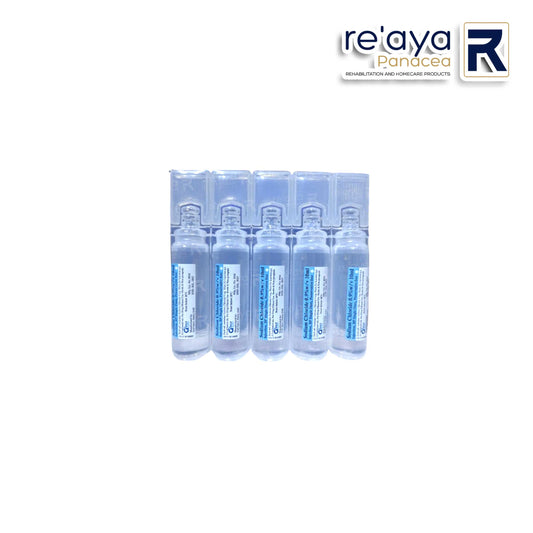 NORMAL SALINE 10ML (AMPOULES) 100's/BOX