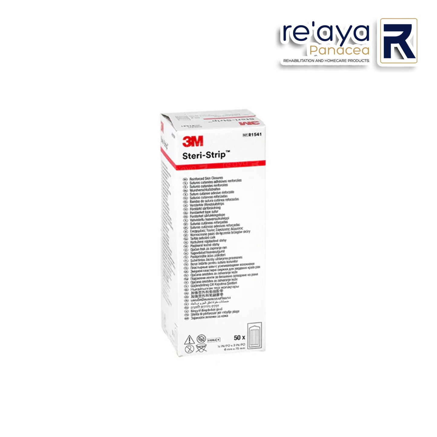 3M STERI STRIP REINFORCED ADHESIVE CLOSURES