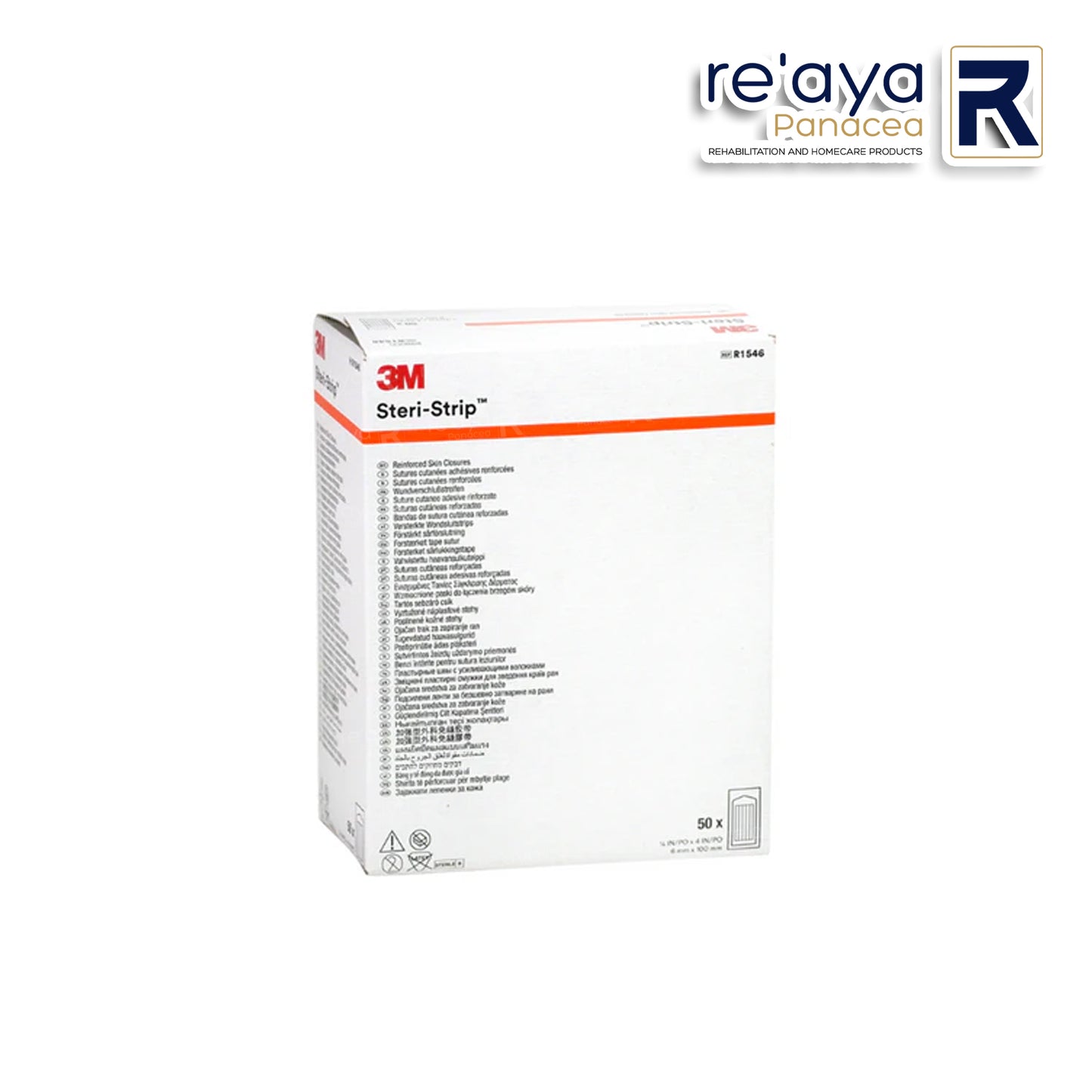 3M STERI STRIP REINFORCED ADHESIVE CLOSURES