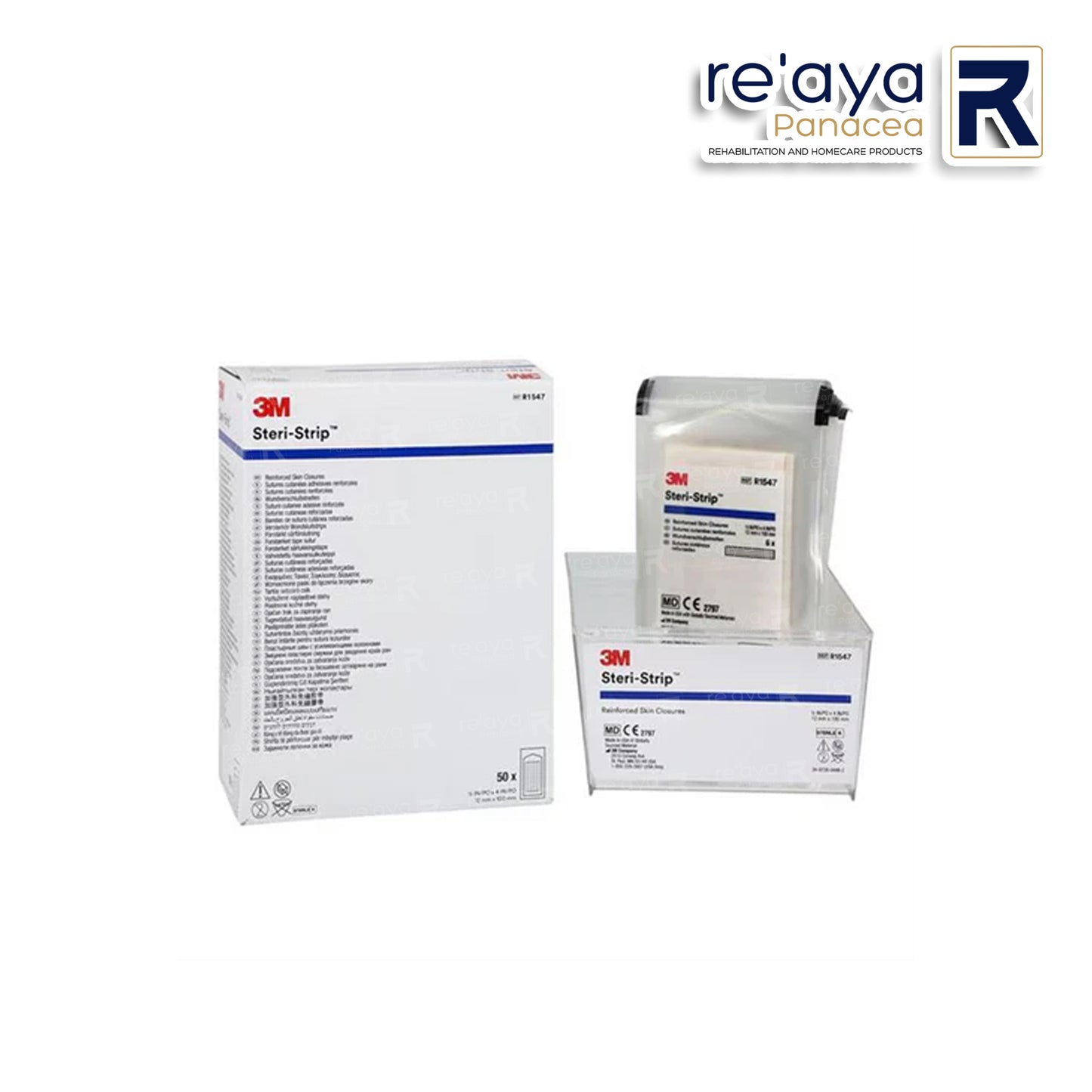 3M STERI STRIP REINFORCED ADHESIVE CLOSURES