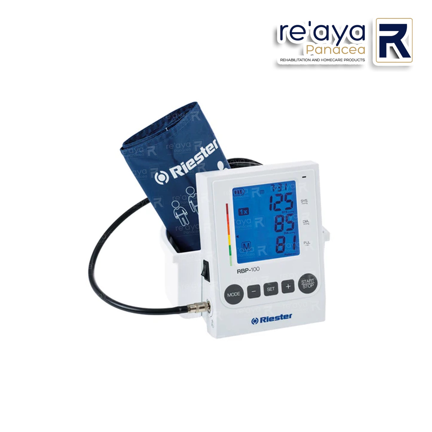 Riester RBP-100 Automatic Blood Pressure Monitor – Table Top Model (Without Stand)