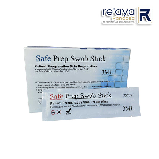 SAFE PREP SWAB STICK, 3ML, 50'S/BOX