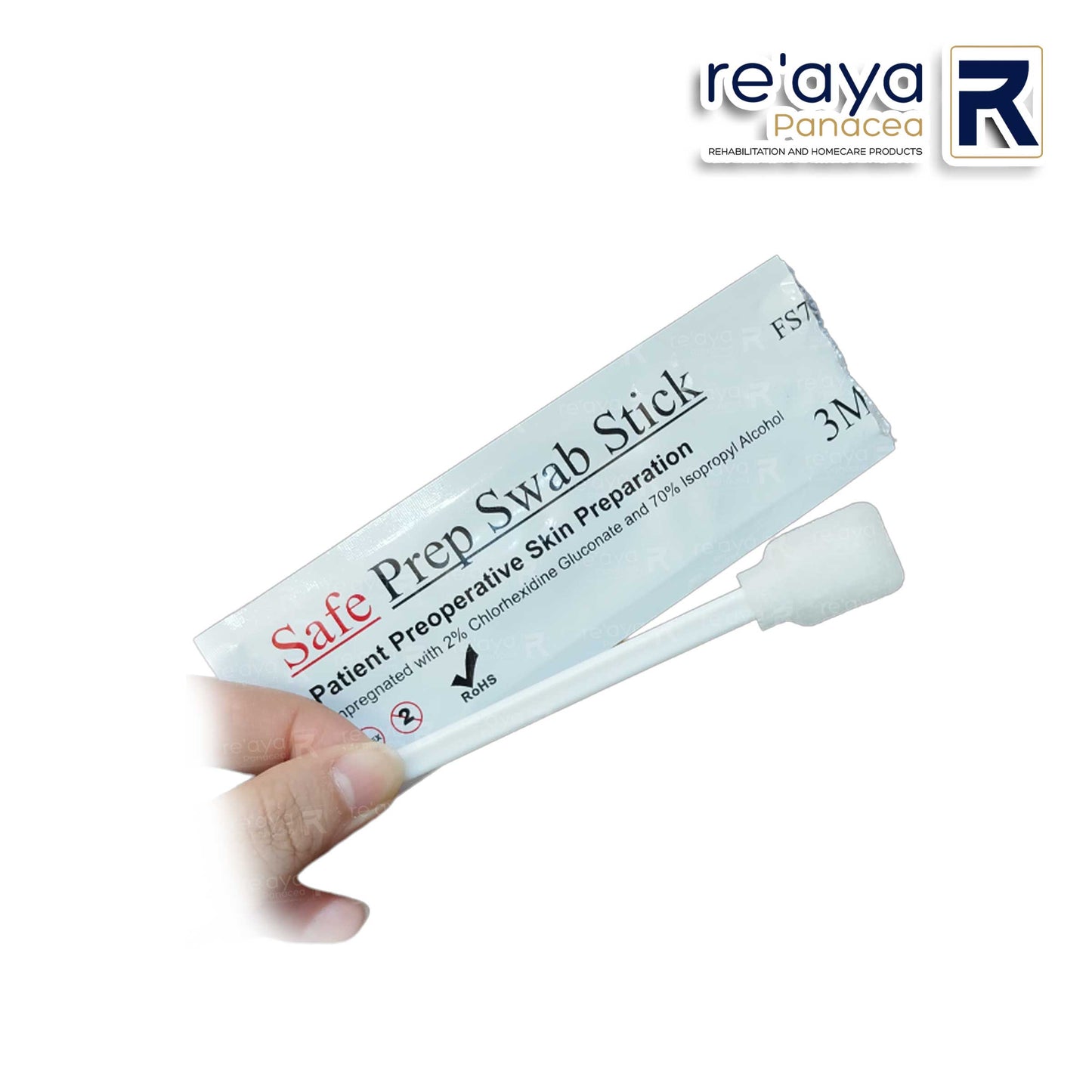 SAFE PREP SWAB STICK, 3ML, 48'S/BOX