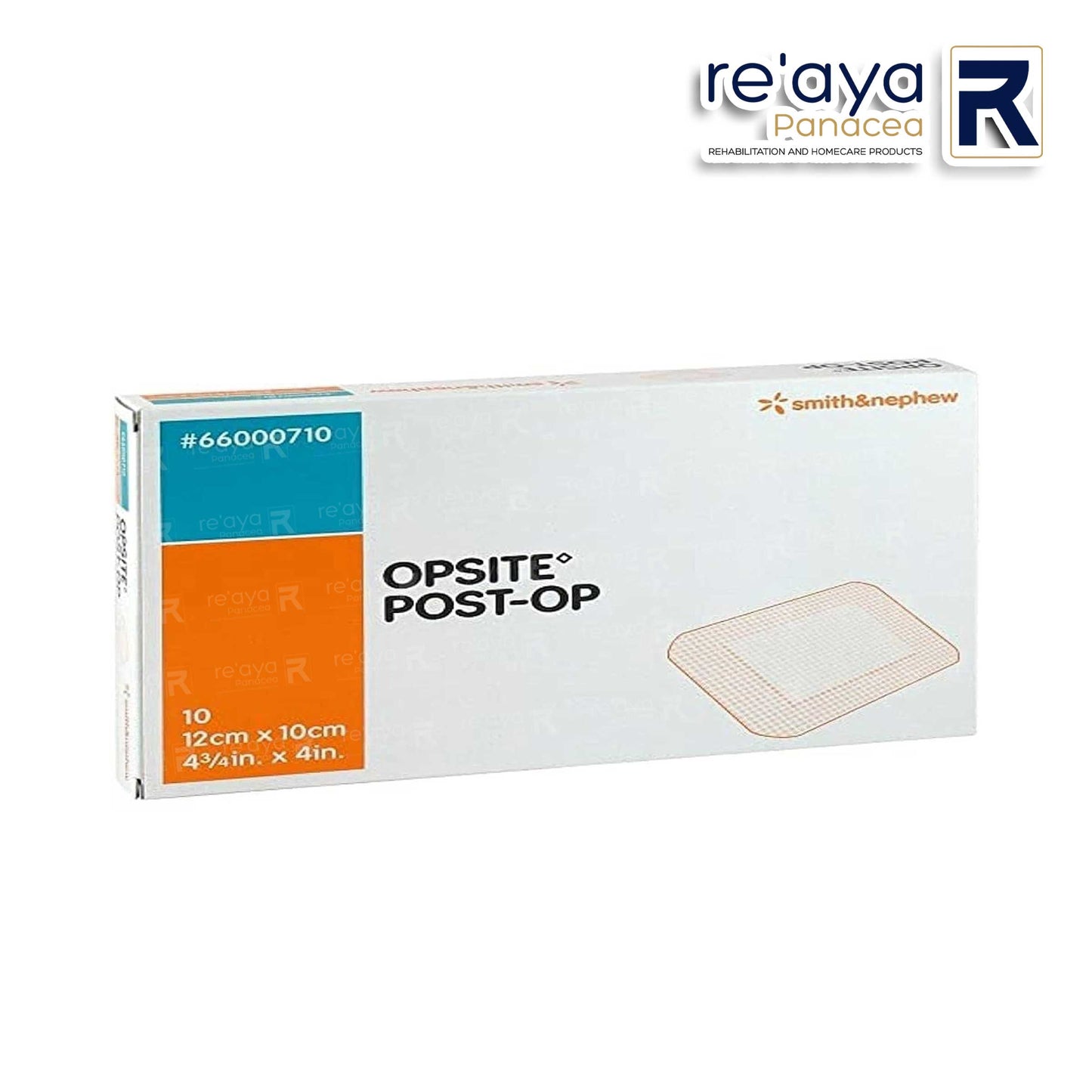 WOUND DRESSING OPSITE POST-OP DRESSINGS, 12cm x 10cm