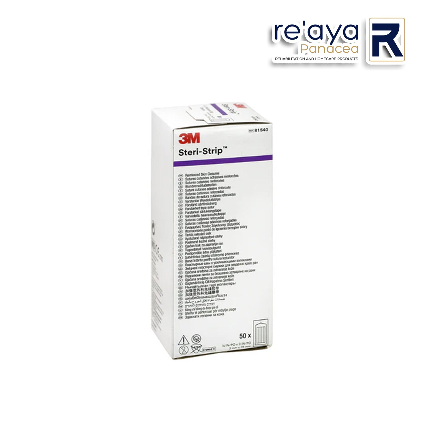 3M STERI STRIP REINFORCED ADHESIVE CLOSURES