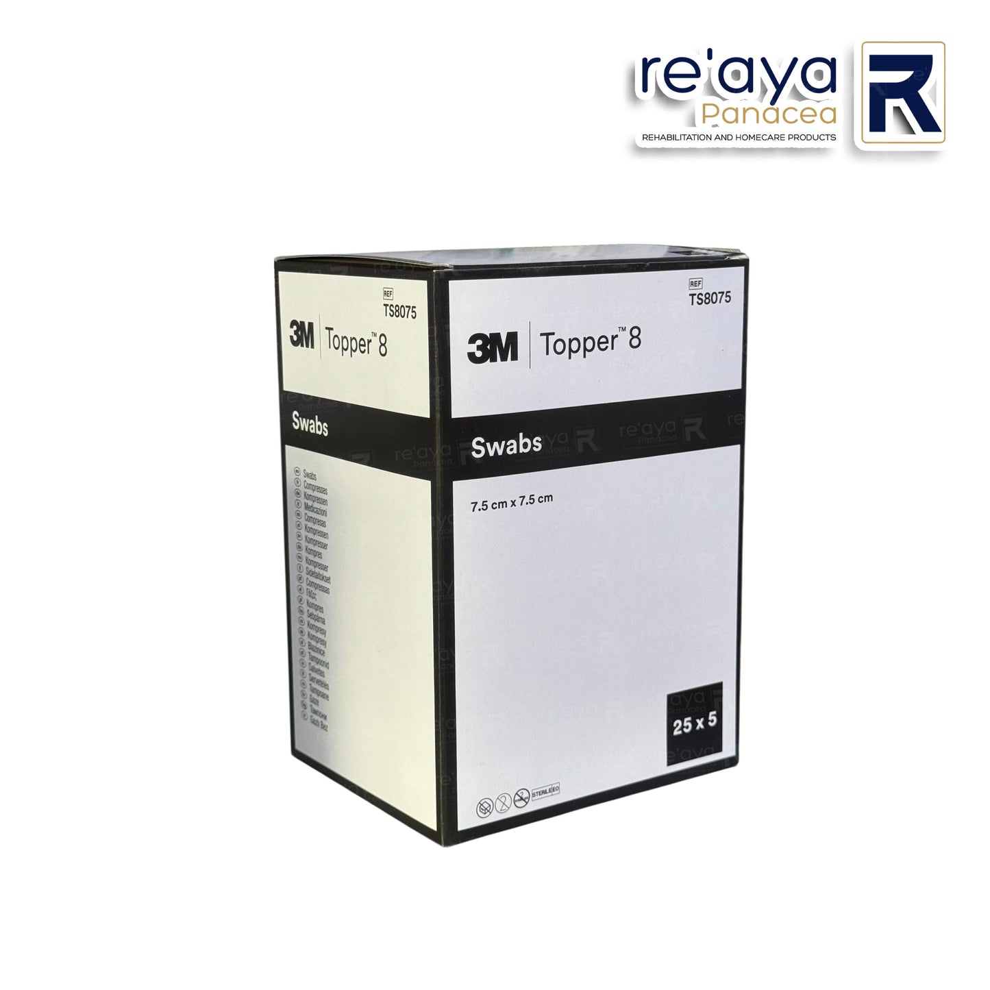 TOPPER 8 STERILE SWABS (NON-WOVEN)