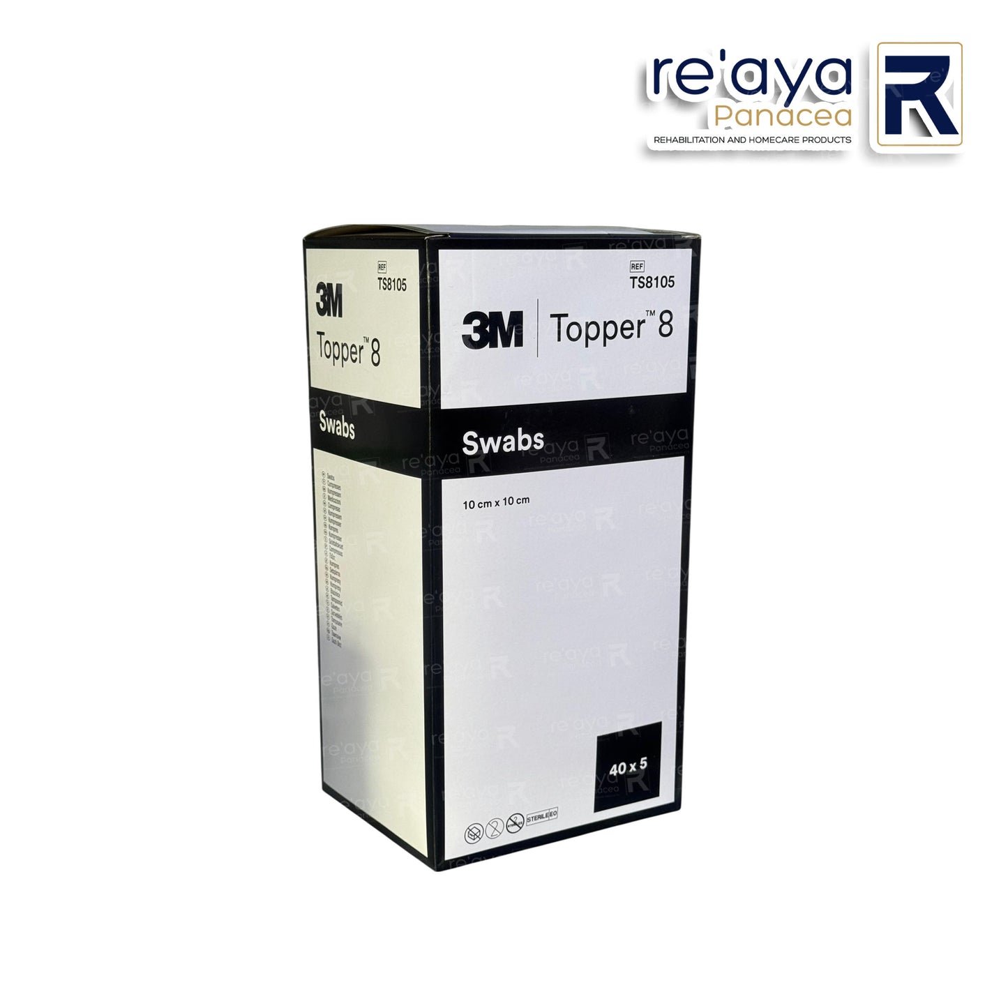 TOPPER 8 STERILE SWABS (NON-WOVEN)