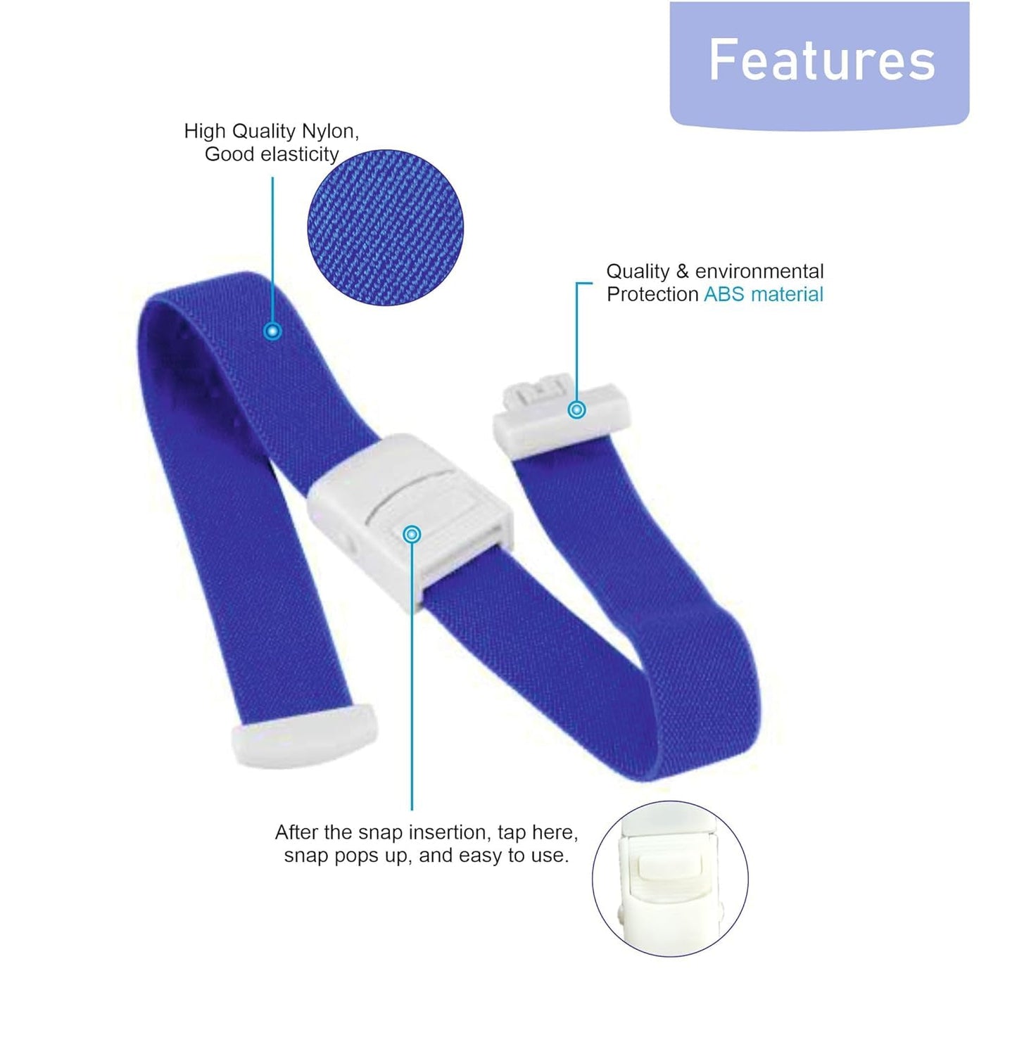 TOURNIQUET BAND FOR BLOOD COLLECTION