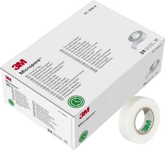 3M MICROPORE SURGICAL TAPE - HYPOALLERGENIC PAPER TAPE (1530 SERIES)