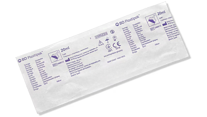 BD PLASTIPAK 300613 - 20ML LUER SLIP SYRINGE, 120'S/BOX