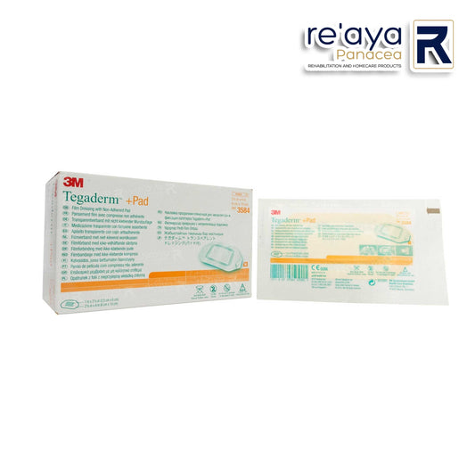 3584 TEGADERM + PAD TRANSPARENT DRESSING WITH ABSORBENT PAD