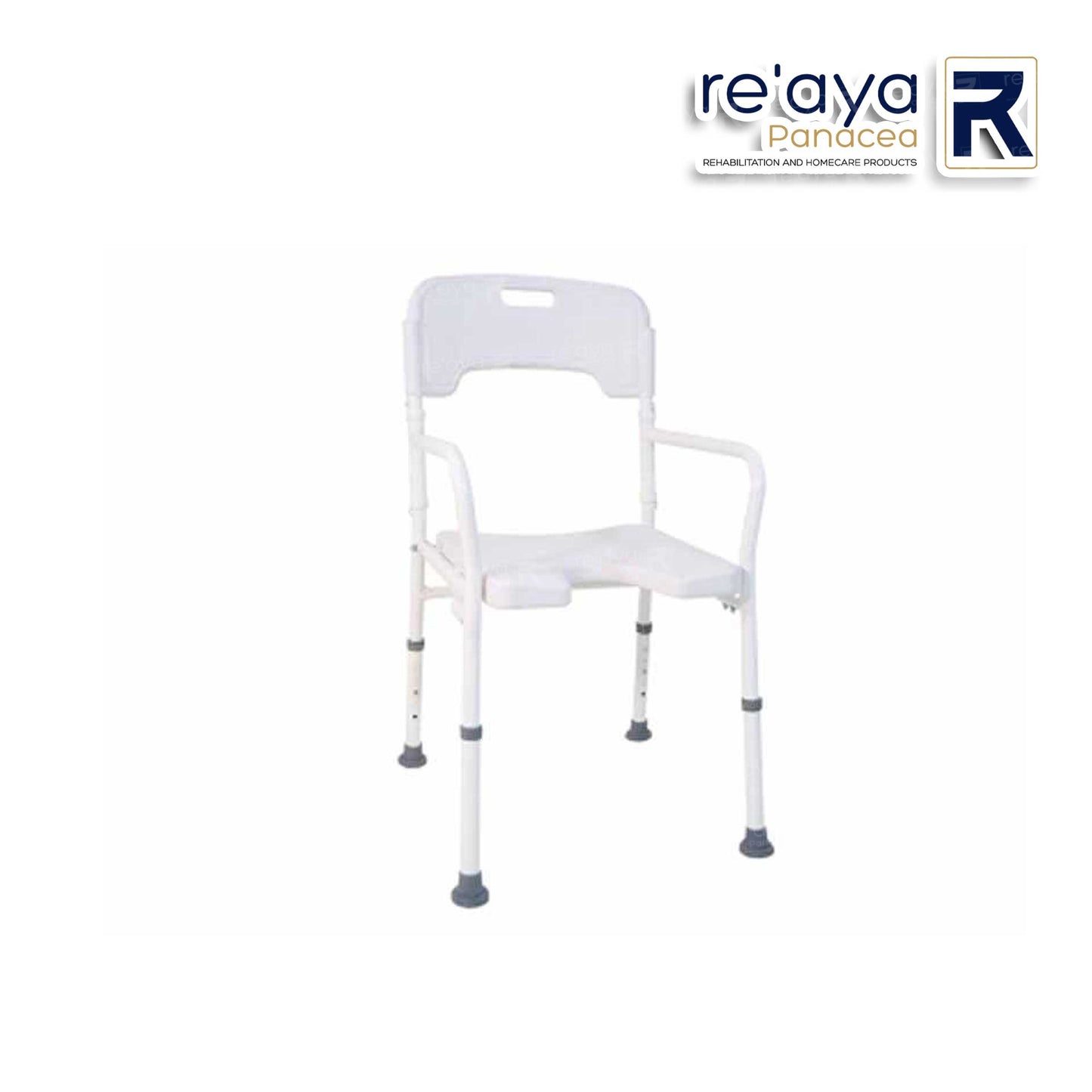 BATH CHAIR - DSR 130, SHOWER CHAIR WITH ARMREST AND BACKREST