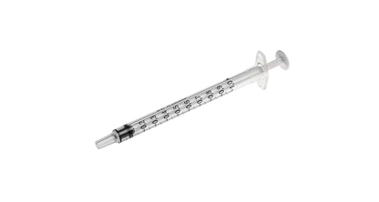 BD PLASTIPAK 303172 - 1ML LUER SLIP SYRINGE, 120'S/BOX
