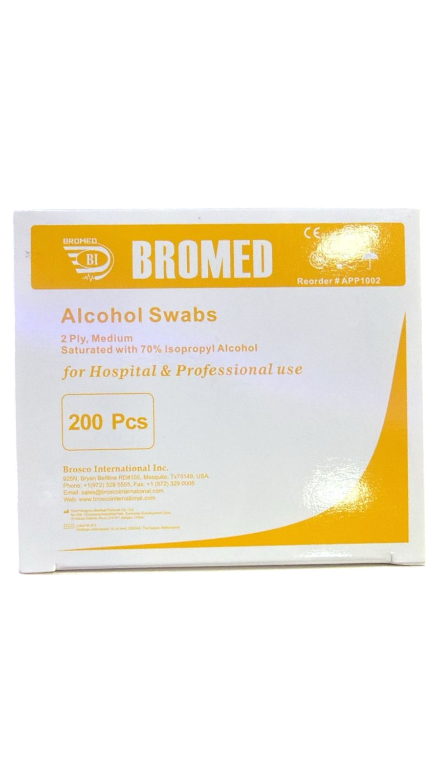 ALCOHOL SWABS 200'PCS/ PACK