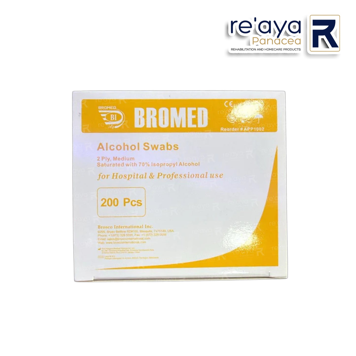 ALCOHOL SWABS 200'PCS/ PACK