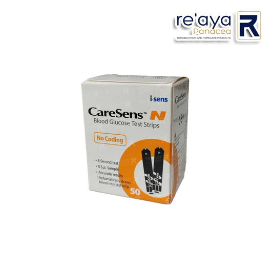 CARESENS BLOOD GLUCOSE TEST STRIPS 50/PK (300104)