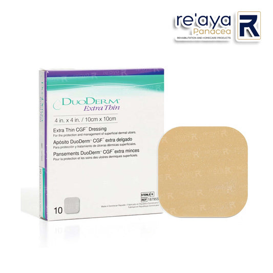 DUODERM EXTRA THIN DRESSING, 10x10cm (4x4)