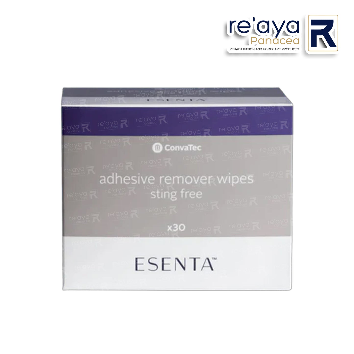 ESENTA ADHESIVE REMOVER WIPES - STING FREE, 30/PK