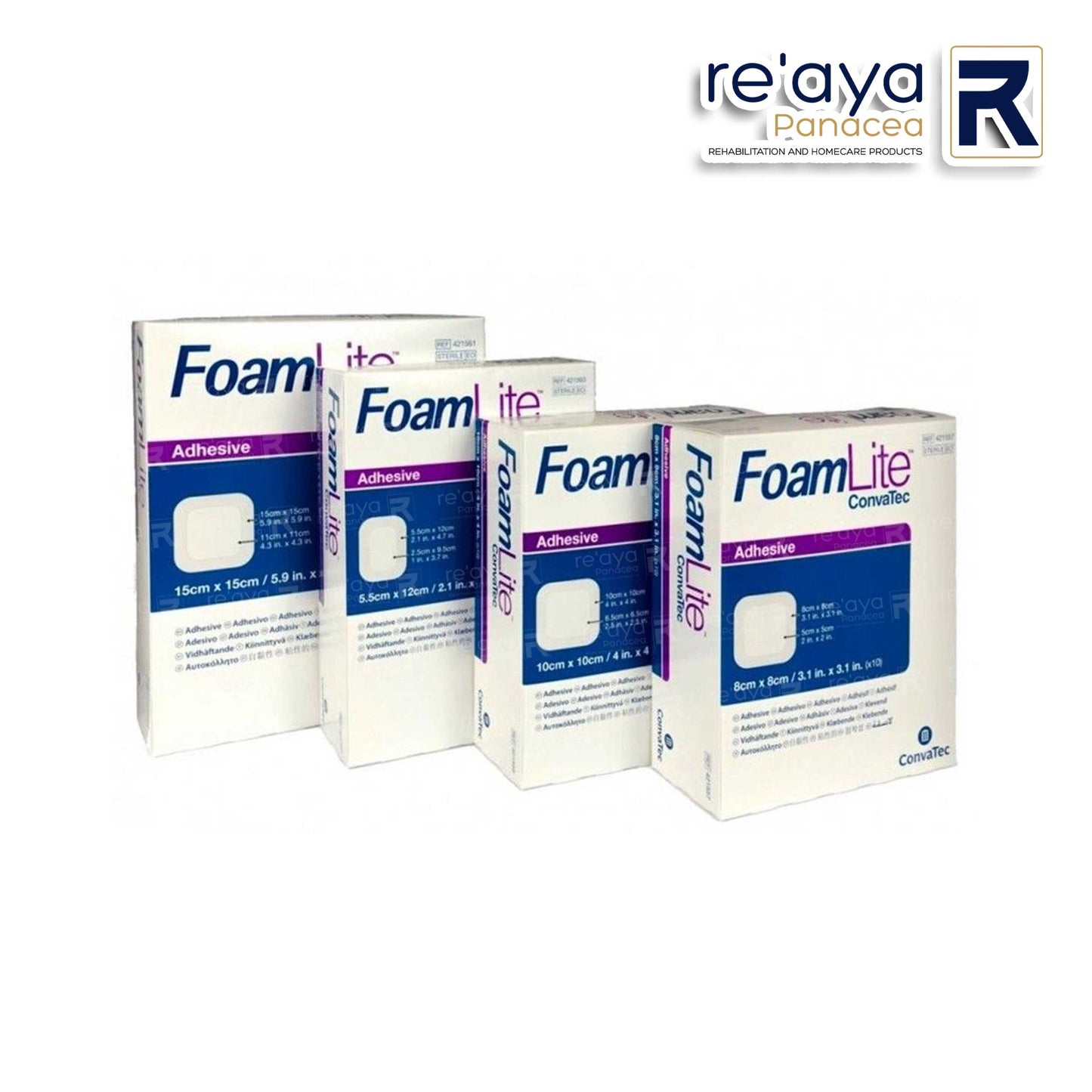 FOAM LITE ADHESIVE DRESSING, SQUARE