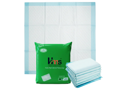 HMS UNDERPAD WITH GEL TECHNOLOGY 60X90CM, 30'S/PK