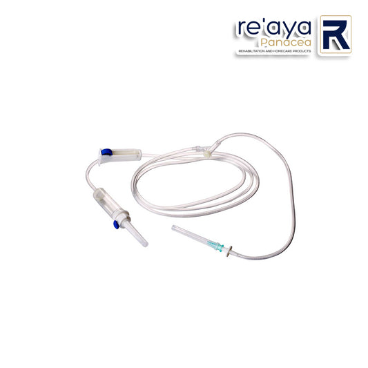 IV SET - DISPOSABLE INFUSION SET WITH Y-SITE AND NEEDLE, 20 DROPS