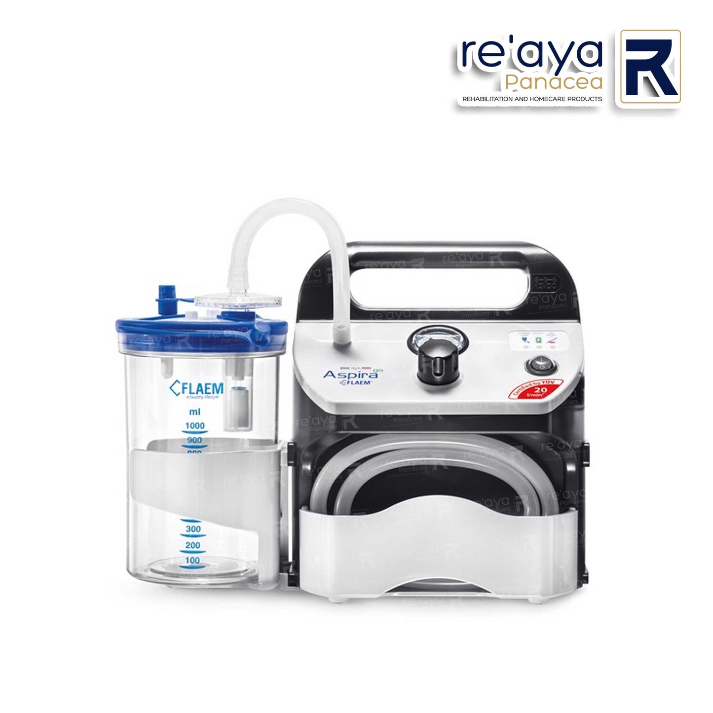 SUCTION MACHINE FLAEM ASPIRA GO - 20LPM