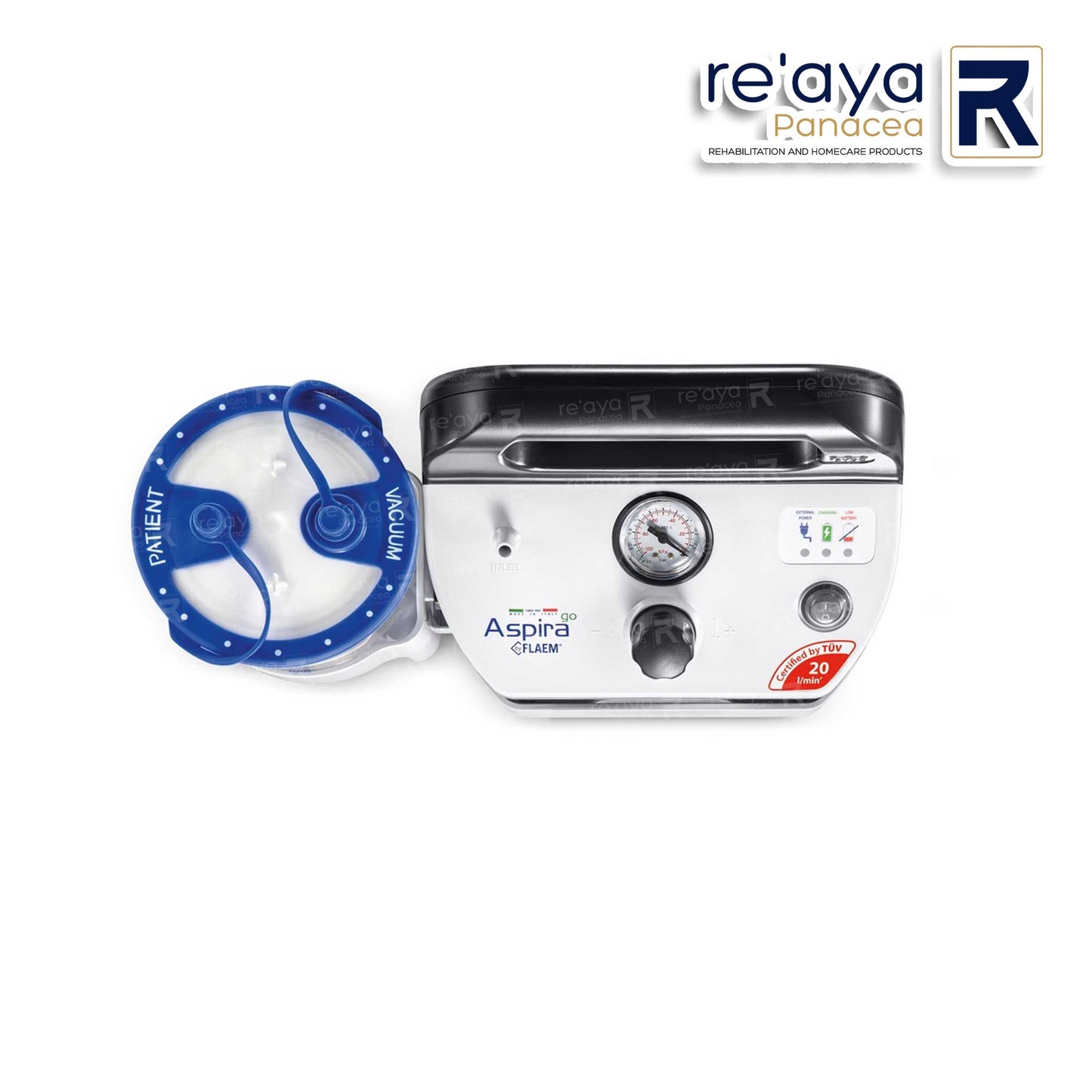 SUCTION MACHINE FLAEM ASPIRA GO - 20LPM