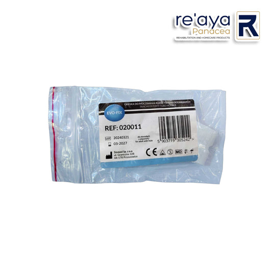 TRACHEOSTOMY TUBE HOLDER WITH HOLE FOR ADULT (EVO-FIX) - 020011