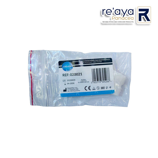 TRACHEOSTOMY TUBE HOLDER WITH HOLE FOR CHILD (EVO-FIX) - 020021