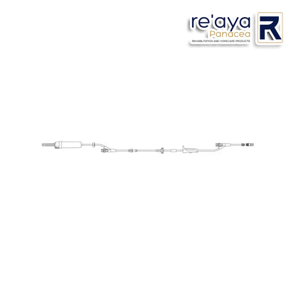 IV SET - IV INFUSION SET FOR BD ALARIS PUMP (2420-0007), 20'S/PK