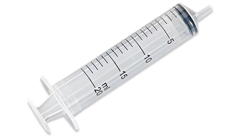 BD PLASTIPAK 300613 - 20ML LUER SLIP SYRINGE, 120'S/BOX