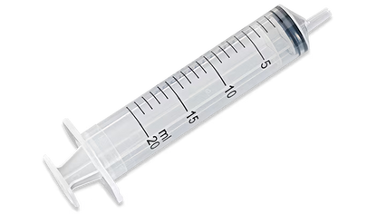 BD PLASTIPAK 300613 - 20ML LUER SLIP SYRINGE, 120'S/BOX