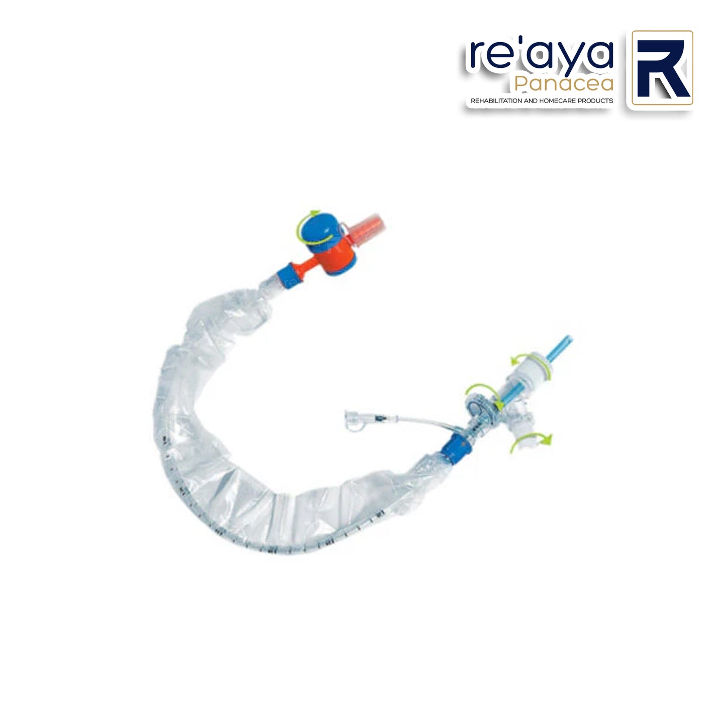 DAR CLOSED SUCTION SYSTEM, REPLACEABLE CATHETER, ENDOTRACHEAL LENGTH 580mm - 72hrs