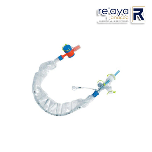 DAR CLOSED SUCTION SYSTEM, REPLACEABLE CATHETER, ENDOTRACHEAL LENGTH 580mm - 72hrs