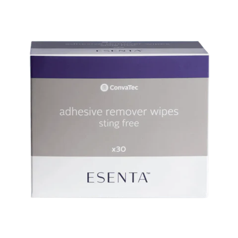 ESENTA ADHESIVE REMOVER WIPES - STING FREE, 30/PK
