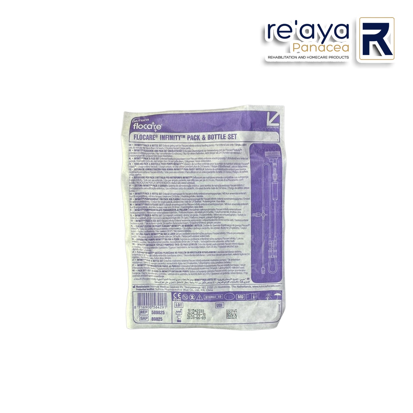 NUTRICIA FLOCARE INFINITY PACK & BOTTLE SET (589825) - PACK OF 30