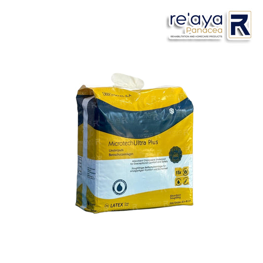 SAFECARE MICROTECH DISPOSABLE ABSORBENT UNDERPADS SIZE: 60cmx45cm, PACK OF 20