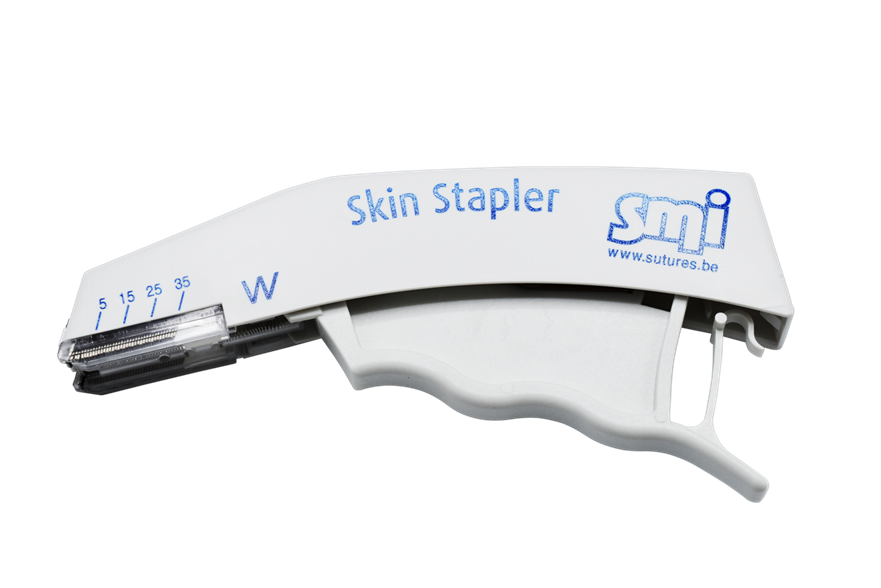 SKIN STAPLER WITH 35 WIDE STAPLES