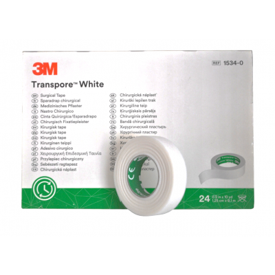 1534-0 Transpore White Surgical Tape