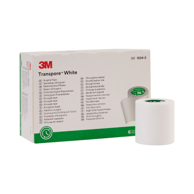 1534-2 Transpore White Surgical Tape