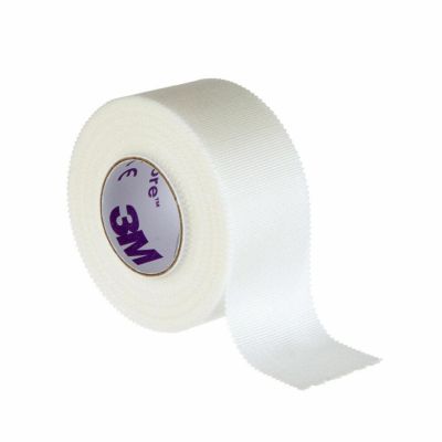 1538-1, 3M Durapore Medical Tape, 25 mm x 9.1 m, 12 Roll/Box