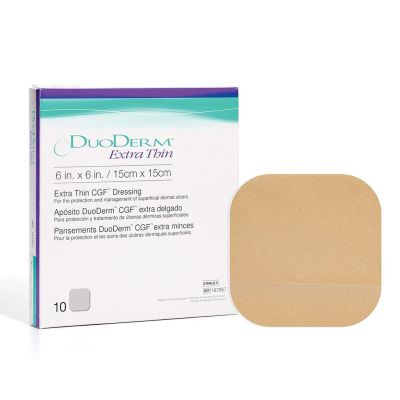 Duoderm Extra Thin Dressing Square (14x14cm) for Advanced Wound Healing