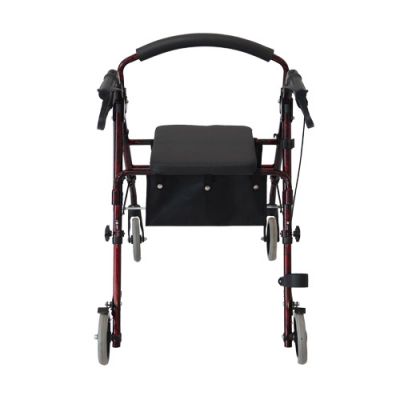 ALUMINUM WALKER ROLLATOR WITH SEAT AND BRAKE - EK910