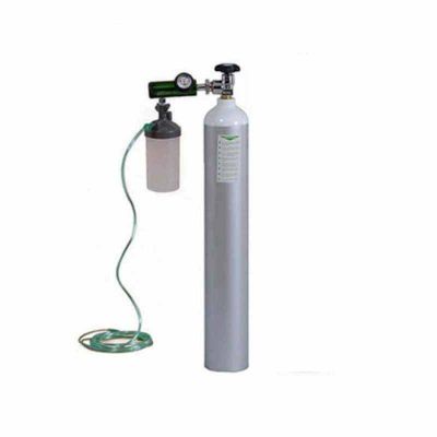 Oxygen Cylinders  Aluminum Cylinders 4.5 L Set with  trolley