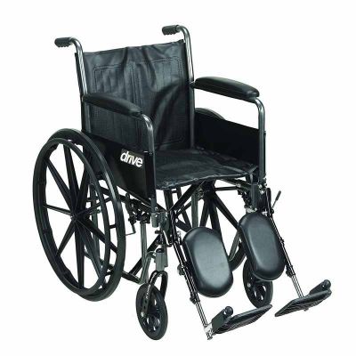 DRIVE DEVILBISS SILVER SPORT 2 WHEELCHAIR (Seat width 18 inch)