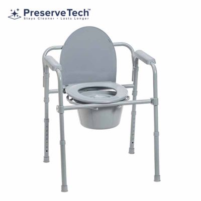Commode Chair  Drive De Vilbiss  PreserveTech™ Folding Commode