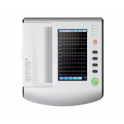 Rechargeable Zoncare 12 Channel ECG Machine With 9 Inch LCD Touch Screen