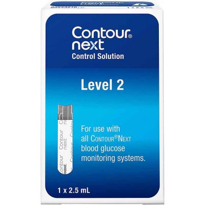 Glucose Test Solution  Contour   Control Solution for Glucose Test Meter