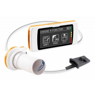 Spirometer  MIR   Handheld, Spirometer, with Oximetry option